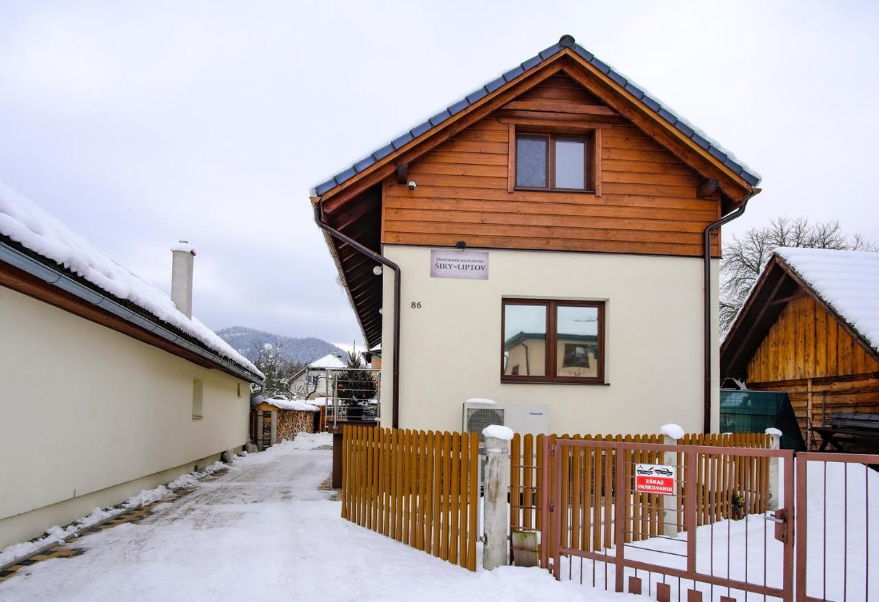 Siky-Liptov Villa Liptovský Ján Dış mekan fotoğraf